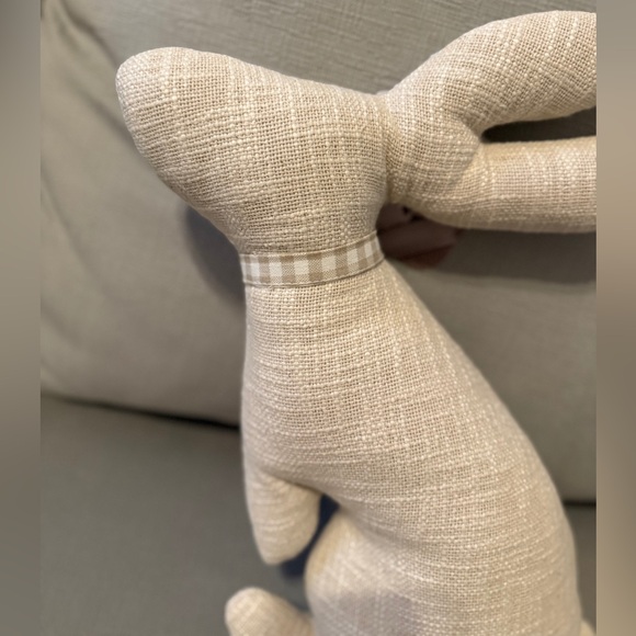 Cream Bunny Accent Pillow - NWT - Picture 11 of 16